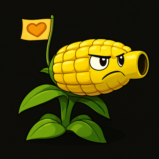 mazorca de maiz de pvz lanzamaiz