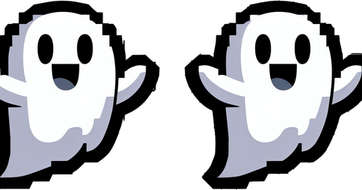 hayalet caspera benzemeli.
Single Game Texture.  In-Game asset.  2d.  Blank background.  High contrast.  No shadows