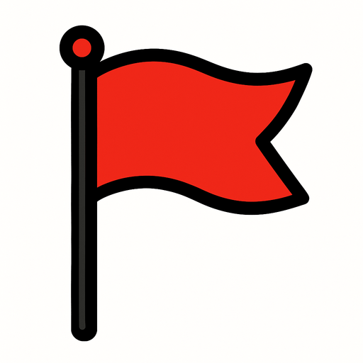 flag.
In-Game asset.  2d.  High contrast.  No shadows