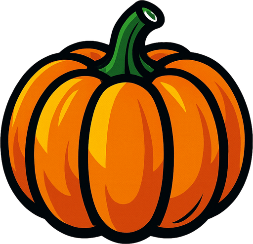 calabaza.
In-Game asset.  2d.  High contrast.  No shadows