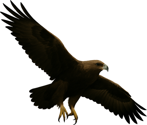 arka planı ve pençesindeki yüzüğü sil