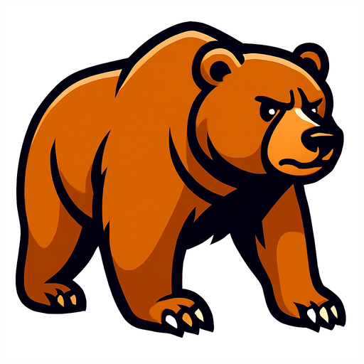 bear.
In-Game asset.  2d.  High contrast.  No shadows