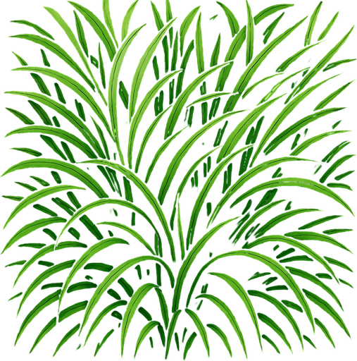 top down view of long grass.
In-Game asset.  2d.  High contrast.  No shadows