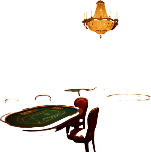 Ambiente: Un interior de casino elegante y nocturno.

Elementos:

Podría mostrar una vista parcial de mesas de juego (Blackjack, ruleta, tragamonedas) en el fondo, desenfocadas para no distraer.

Luces ambientales cálidas y doradas, reflejos sutiles.

Detalles arquitectónicos de lujo: columnas, arcos, lámparas de araña (parcialmente visibles).

Una alfombra lujosa o suelo brillante.

Paleta de Colores: Predominan los dorados, rojos profundos, negros elegantes y toques de verde esmeralda.

Perspectiva: Una vista amplia y acogedora, como si el jugador estuviera entrando al casino.

Sensación: Sofisticación, exclusividad, y la emoción de lo que está por venir. Debe invitar a explorar el juego.

El fondo debe ser inmersivo y coherente con la temática general del casino.
In-Game asset.  2d.  High contrast.  No shadows