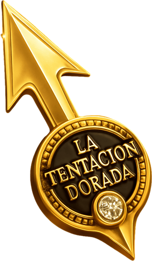 Crea un asset visual para un lujoso marcador o indicador de premio para la rueda de recompensas de 'La Tentación Dorada'.

Objetivo: Un elemento claro y elegante que indique visualmente el premio ganador en la rueda.

Diseño:

Forma: Puede ser una flecha estilizada, un pequeño colgante o un puntero refinado con un elemento decorativo.

Material/Color: Debe tener un aspecto premium, utilizando oro pulido o plata como color principal.

Detalles:

Si es una flecha, debe ser elegante y bien definida, quizás con una pequeña joya o un detalle grabado cerca de la punta.

Si es un colgante, podría ser una versión estilizada del logo del casino o una forma geométrica con un acabado lujoso.

Asegúrate de que tenga una dirección clara de 'apuntado'.

Elemento de Posicionamiento: Debe tener un punto o borde claro que se alinee con precisión con las divisiones entre las secciones de premios en la rueda.

Iluminación/Efectos (si Upit lo permite): Un brillo sutil o destellos para llamar la atención s.
In-Game asset.  2d.  High contrast.  No shadows