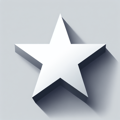 star. 2d. white..
Single Game Texture. In-Game asset. 2d. Blank background. High contrast. No shadows.