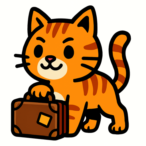 casus kedi.
In-Game asset.  2d.  High contrast.  No shadows