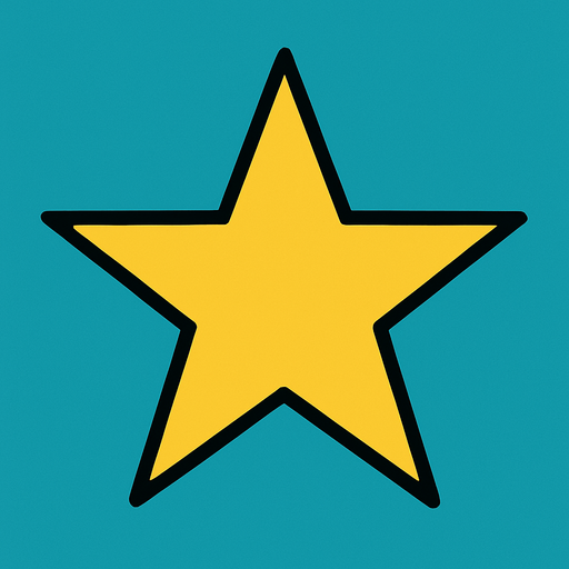 Star.
High contrast.  No shadows