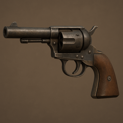 old 6-shooter pistol.
In-Game asset