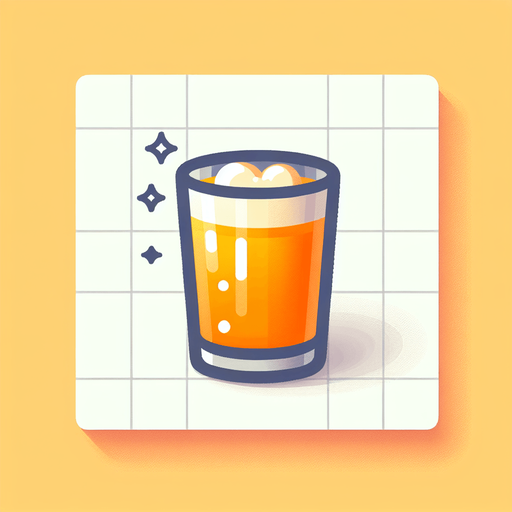 A nice glass of orange juice.
Single Game Texture. In-Game asset. 2d. Blank background. High contrast. No shadows.