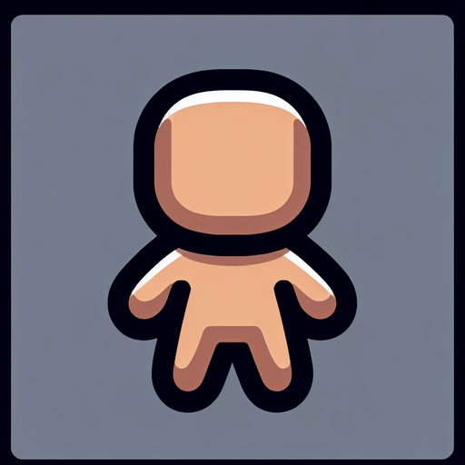 human.
Single Game Texture. In-Game asset. 2d. Blank background. High contrast. No shadows.
