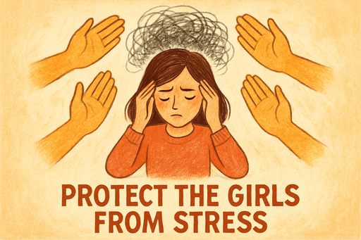 protect a girls from strees