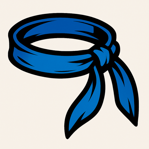 blueHeadband.
In-Game asset.  2d.  High contrast.  No shadows