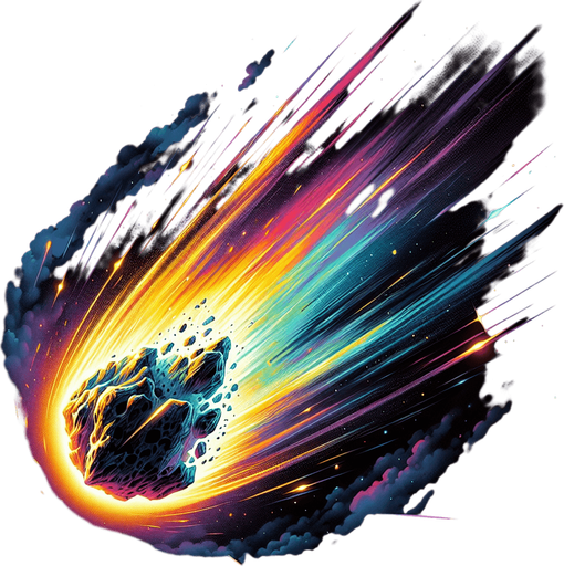 asteroid falling diffrent colors
Single Game Texture.  In-Game asset.  High contrast. No Background