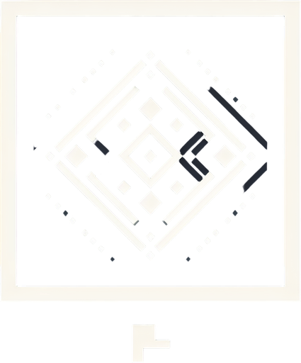 A square with a diamond pattern and a think blackborder.
Single Game Texture. In-Game asset. 2d. Blank background. High contrast. No shadows.