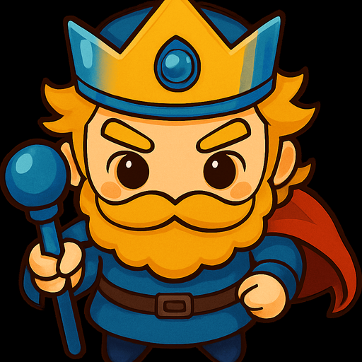 add more blue color to the clothes and the object in his hand