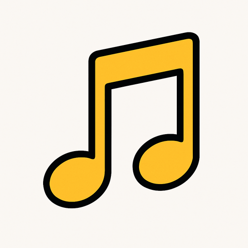 sarı 1 üçlük nota arka planı olmasın sade olsun 2d..
In-Game asset.  2d.  High contrast.  No shadows