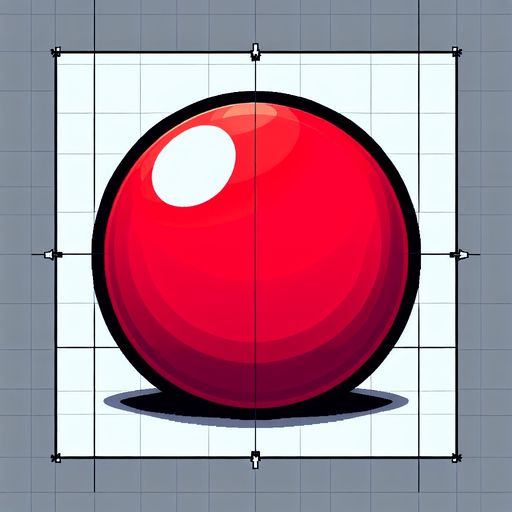red circle.
Single Game Texture.  In-Game asset.  2d.  Blank background.  High contrast.  No shadows