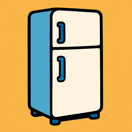 Frigo.
In-Game asset.  2d.  High contrast.  No shadows