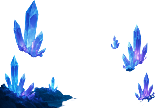 Magical underwater crystal cavern background image deep sea cave anime majestic