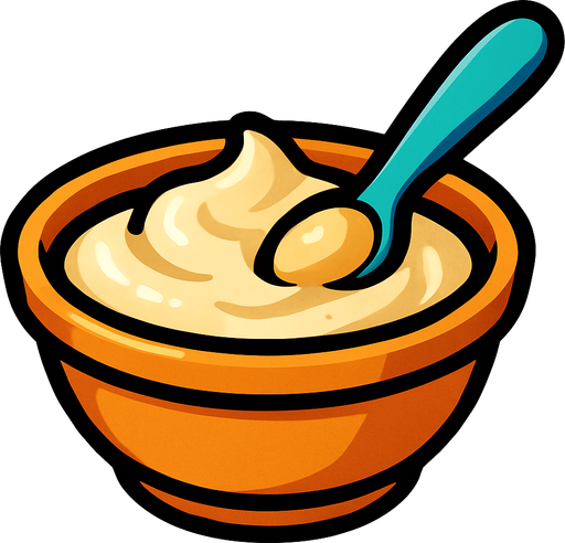 Papa alimento.
In-Game asset.  2d.  High contrast.  No shadows