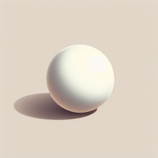 Ping pong ball..
Single Game Texture.  In-Game asset.  2d.  Blank background.  High contrast.  No shadows