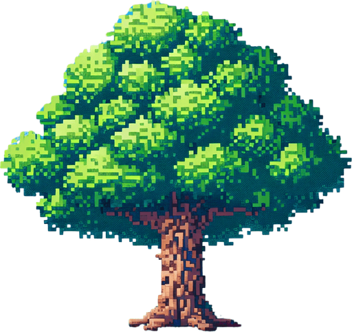 a tree.
video game style