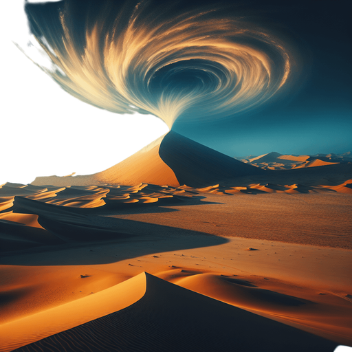 a dune in a desert