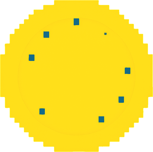 fill the circle with yellow colour