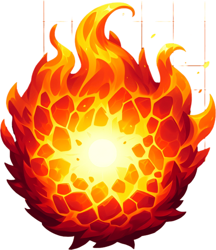 🔥 fire.
Single Game Texture.  In-Game asset.  2d.  Blank background.  High contrast.  No shadows