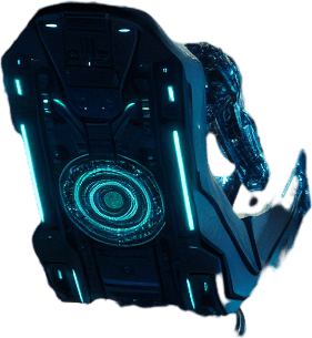 a futuristic space fighter cockpit.