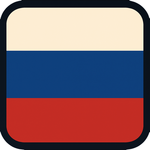 Заменить на российский без текста, рамку сохранить