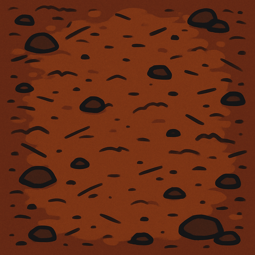 tierra de corral, textura de corral de granja nocturna.
In-Game asset.  2d.  High contrast.  No shadows