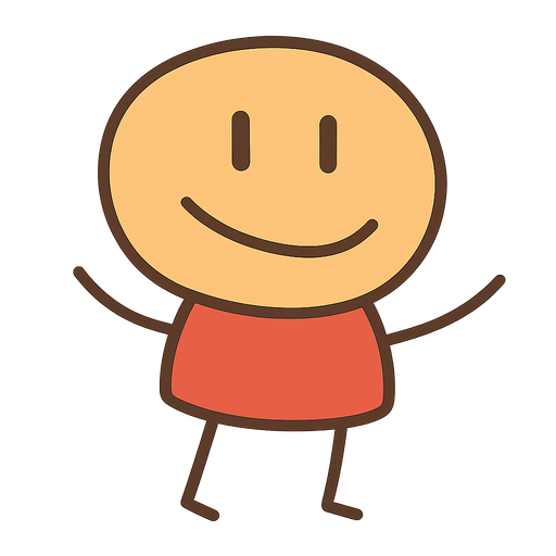 A Player Character. No background. Transparent background. Blank background. No shadows. 2d. In-Game asset. flat