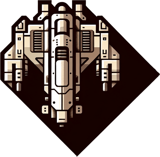 give me a good and high quality 2d spaceship.
Single Game Texture.  In-Game asset.  2d.  Blank background.  High contrast.  No shadows