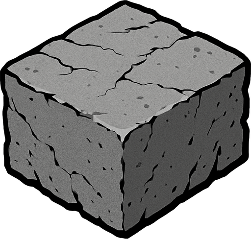 gray cement.
In-Game asset.  2d.  High contrast.  No shadows
