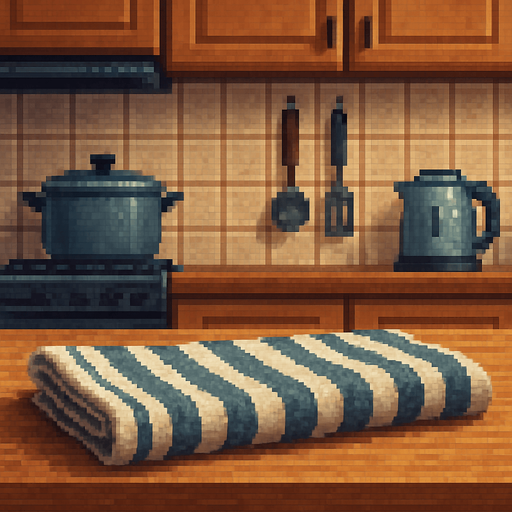 Kitchen backround  pixel art high resolutiong
