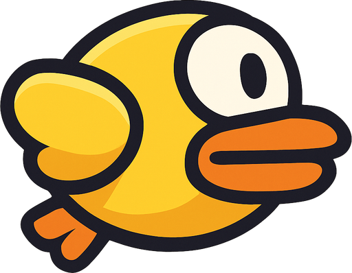 Make bird same like flappy bird.
In-Game asset.  2d.  No shadows