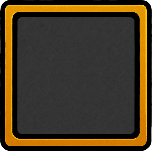 inventory background cell border square.
In-Game asset.  2d.  High contrast.  No shadows