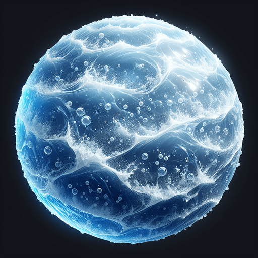 water ball
Single Game Texture. In-Game asset. 2d. Blank background. High contrast. No shadows.