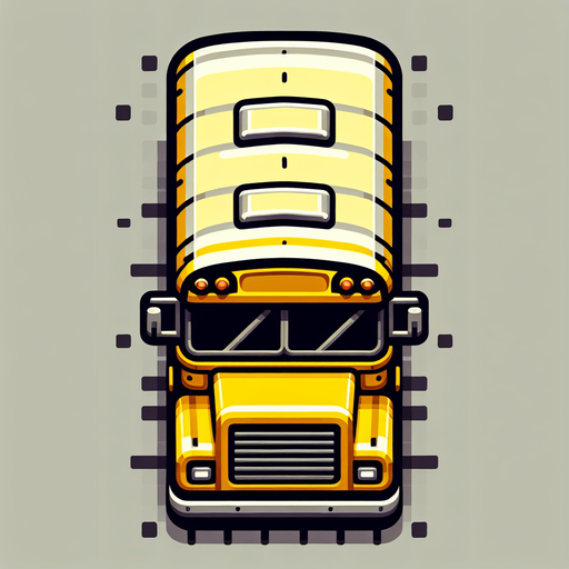 yellow bus symbol svg. roof. top down. Single Game Texture. In-Game asset. 2d. No shadows. flat. detailed