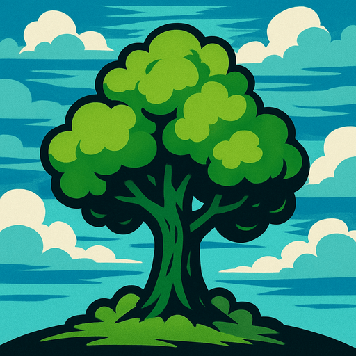 Let the clouds in the back move.
In-Game asset.  2d.  High contrast.  No shadows