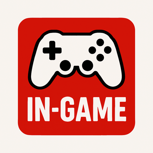 youtube channel logo.
In-Game asset.  2d.  High contrast.  No shadows