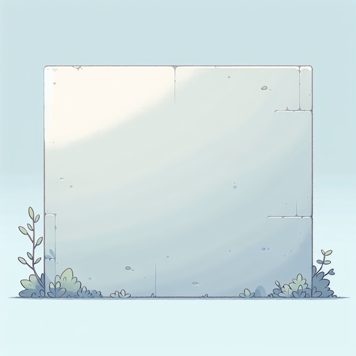 Wall.
2D, Without background