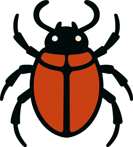 Bug.
In-Game asset.  2d.  High contrast.  No shadows