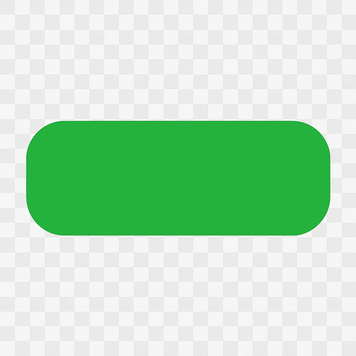 make it completely green no shadow