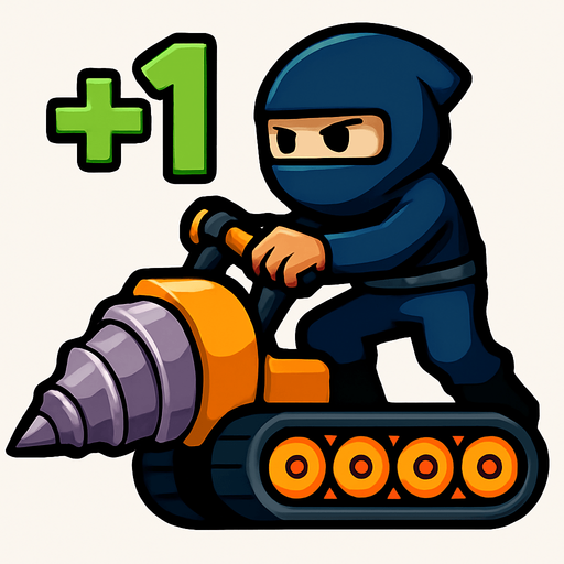 same image but add beside the character +1 with green color.