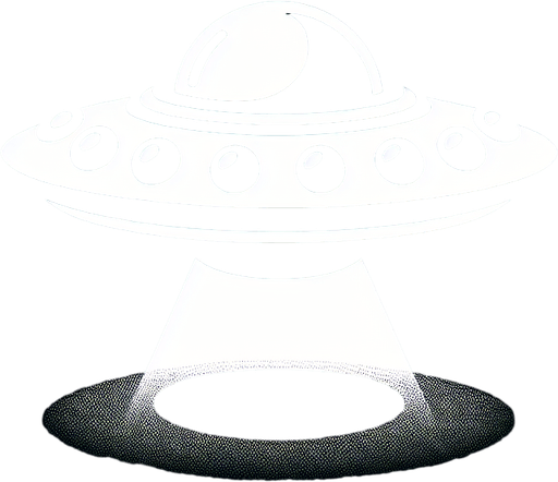 mini ufo.
Single Game Texture. In-Game asset. 2d. Blank background. High contrast. No shadows.