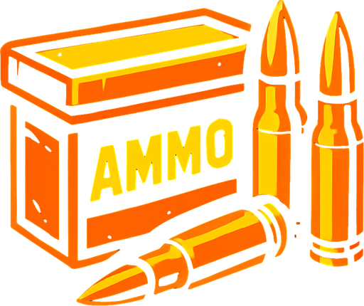 Ammo.
In-Game asset.  2d.  High contrast.  No shadows