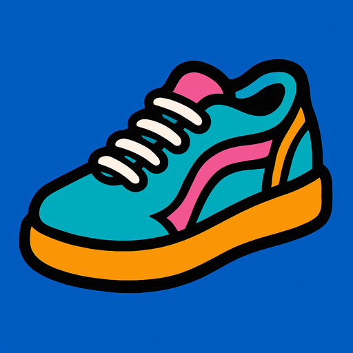 Shoe.
In-Game asset.  2d.  High contrast.  No shadows